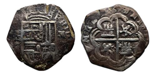516 - Felipe II (1556-1598). 4 reales. 1598/7. Granada. M. Jarabo-Sanahuja no cita