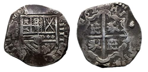 528   -  Felipe III (1598-1621). 4 reales. 1620. Toledo. P. (Jarabo-Sanahuja B-680)