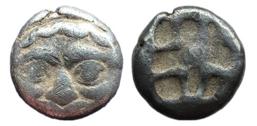 53 - Mysia. Parion. Dracma. 550-520 a.C. (Traité-II 1, 651, pl. XVI, 22). (Sng Cop-256). (SNG BnF-1347).