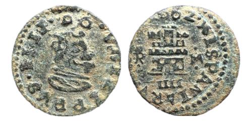 531   -  Felipe IV (1621-1665). 4 maravedís. 1662.