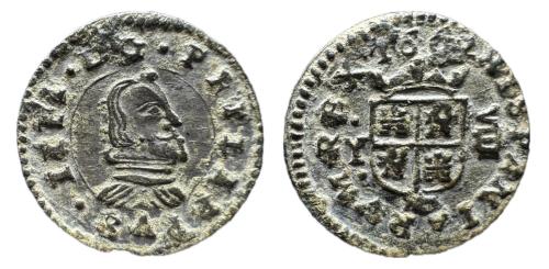 545   -  Felipe IV (1621-1665). 8 maravedís. 1662. Madrid.