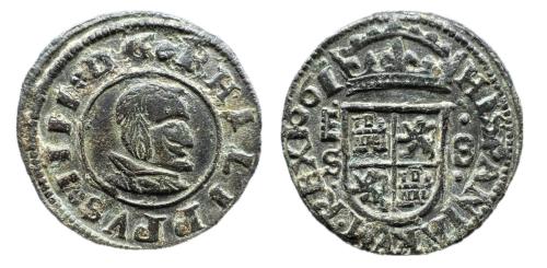 547   -  Felipe IV (1621-1665). 8 maravedís. 1661.