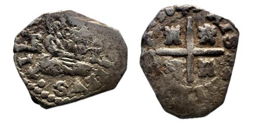 563 - Felipe IV (1621-1665). 1 real. 1643. Madrid. B. (Jarabo-Sanahuja D-23).