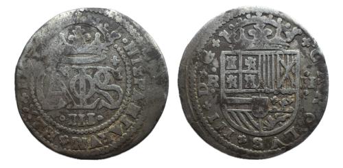 572 - Carlos III, Pretendiente (1701-1714). 2 reales. 170¿?
