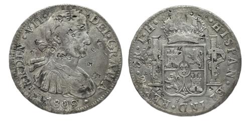 627   -  Fernando VII (1808-1833). 8 reales. 1809.