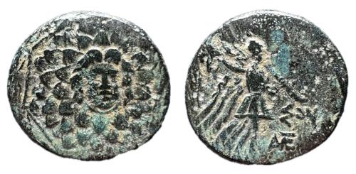 71 - Pontos. Amisos. AE 19. 111/105 - 95/90 a.C. (SNG Stancomb-677). (SNG BM Black Sea-1154). (Hgc-7, 241).