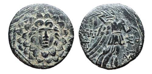 73 - Pontos. Amisos. AE 21. 111-105 o 95-90 a.C. Tiempos de Mithradates VI Eupator. (SNG Stancomb-690). (SNG BM Black Sea-1191)