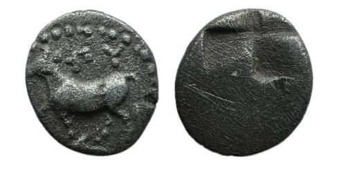 92 - Tracia. Byzantion. Hemidracma. 340-320 a.C. (SNG Stancomb-2). (Schönert-Geiss-236/590).