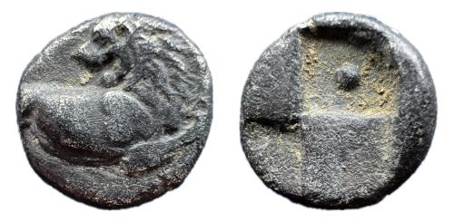 93   -  Tracia. Chersonesos. Hemidracma. 400-350 a.C. (Gc-1602 similar).
