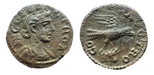 95   -  Troas. AE 22. 104-107 a.C. Alexandria. (Bellinger, Troy 490).
