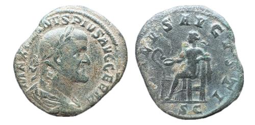 117   -  Maximino I. Sestercio. 236 d.C. Roma. (Ric-IV 64)
