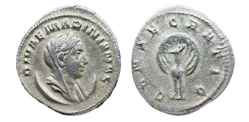 123   -  Diva Mariniana. Antoniniano. 253 d.C. Roma. (Ric-3).