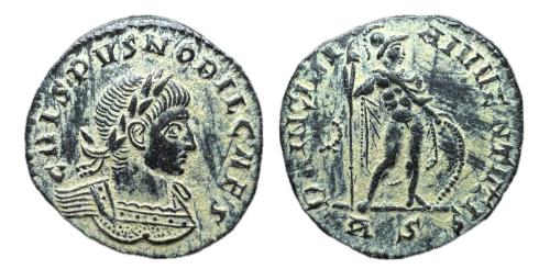 129   -  Crispo, César, 316-326. Follis ( RIC 102. ), Roma, 317-318