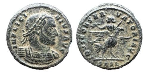 134   -  Follis. LICINIO I (308-324).  Arelate. (RIC 196.)