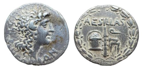15   -  Reino de Macedonia. Aesillas, Quaestor. Tetradracma. 95-70 a.C. Ceca incierta en Macedonia. (Sng Cop-1327).