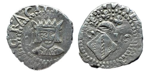 172 - Felipe III (1598-1621). Dieciocheno. 1610. Valencia. (Francisco Macías Serrano A1).