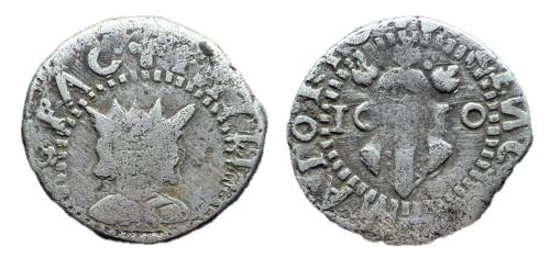173 - Felipe III (1598-1621). Dieciocheno. 1610. Valencia. (Francisco Macías Serrano A2a)