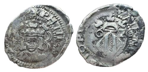 178 - Felipe III (1598-1621). Dieciocheno. 1620. Valencia. (Francisco Macías Serrano C).