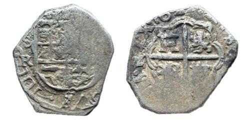 182 - Felipe IV (1621-1665). 1 real. 1627. Sevilla. R. (Jarabo-Sanahuja-C665)