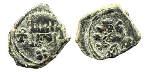 186 - Felipe IV (1621-1665). 2 maravedís. Toledo. (Jarabo-Sanahuja-I78).