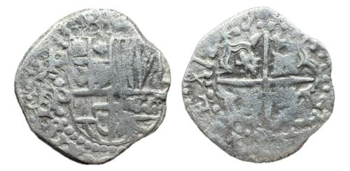 188   -  Felipe IV (1621-1665). 2 reales. 1627. Potosí. P.