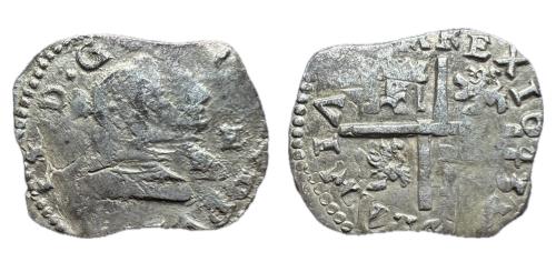 189 - Felipe IV (1621-1665). 2 reales. 1643. Madrid. (Cal-1643).