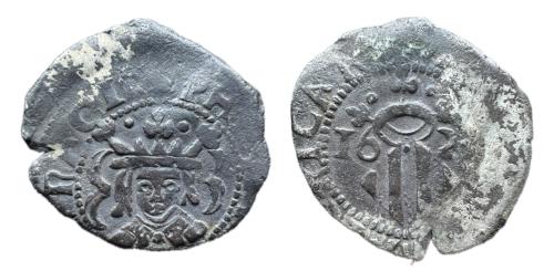 194 - Felipe IV (1621-1665). Dieciocheno. 1623. Valencia. (Francisco Macías Serrano B).