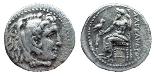 2   -  Alejandro III el Grande, 336-323 a. C. Dracma ( Price: 2100. Müller 568. SNG Cop. 877.