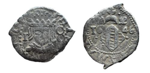 205   -  Felipe IV (1621-1665). Dieciocheno. 1646. Valencia. (Francisco Macías Serrano B1).