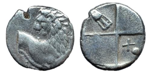 21   -  Tracia. Chersonesos. Hemidracma. 357-320 a.C.
