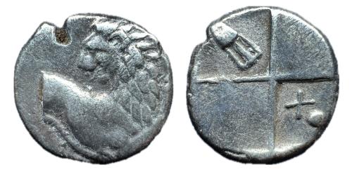 21   -  Tracia. Chersonesos. Hemidracma. 357-320 a.C.
