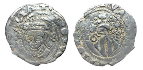 218   -  Carlos II (1665-1700). Dieciocheno. 1688. Valencia. (Cal-332).