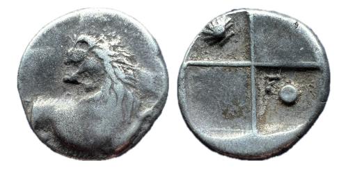22   -  Tracia. Chersonesos. Hemidracma. 357-320 a.C. Kardia. (McClean 4055-6).