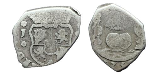233   -  Fernando VI (1746-1759). 2 reales. 1752. Guatemala. J. (Cal-457).