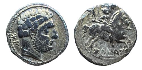 30   -  Bolskan. Denario. 180-20 a.C. Huesca. (MIB 17462 | 79/01c).