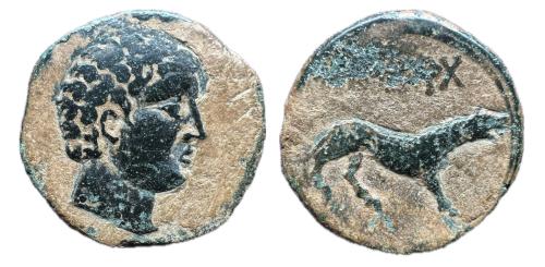 35 - Iltirta. As. 200-20 a.C. Lleida (Cataluña). (Abh-1475). (Acip-1296)(MIB 1269 | 67/85a)