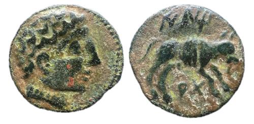 36   -  Iltirta. As. 200-20 a.C. Lleida (Cataluña). (ACIP 1274) (CNH 181/43) (Vives 28/13)