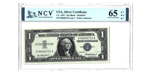 388   -  EEUU. 1$. 1957.