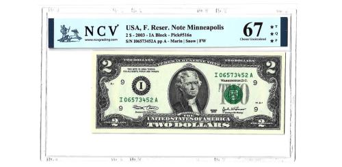 391   -  EEUU. 2$. 2003.