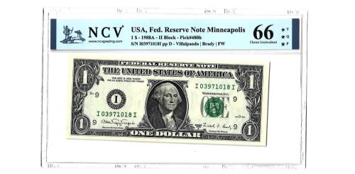 398   -  EEUU. 2$. 1988A.