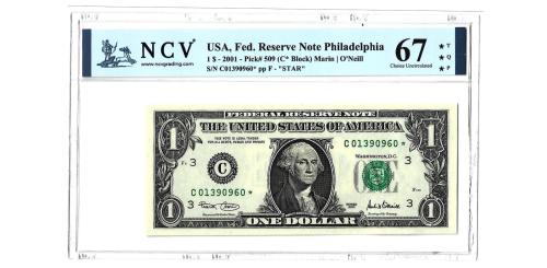 399   -  EEUU. 1$. 2001.