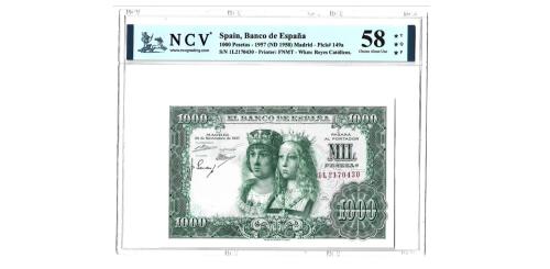 407   -  España. 1000 ptas. 1957.