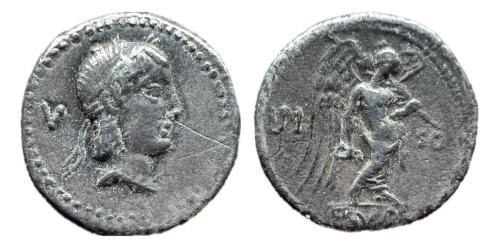 54   -  Calpurnia. L. Calpurnius Piso Frugi. Quinario. 90 a.C. Roma. (Craw-340/2f). (Seaby-13b).