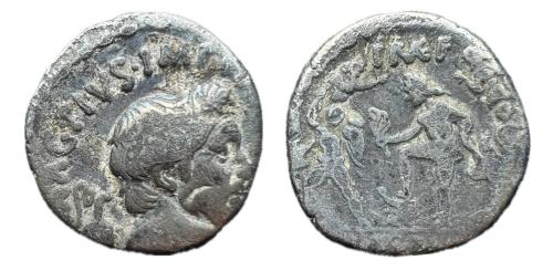 57   -  Sexto Pompeyo. Sex. Pompeius Magnus. Denario. 42-40 a.C. Sicilia. (Ffc-26)