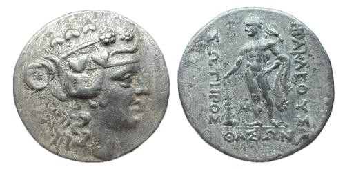 6   -  Islas de Tracia. Thasos. Tetradracma. 148 a.C. (SNG Copenhagen 1039; HGC 6, 359.).