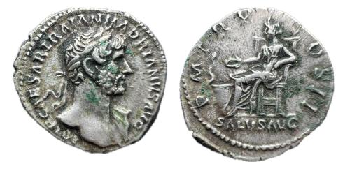 90   -  Adriano. Denario. 119-120 d.C. Roma. (Ric-II 3 198).