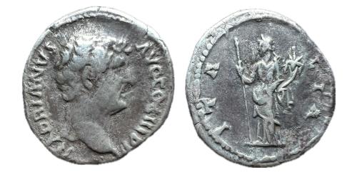 99   -  Denario.Adriano 130-133 d.C. Roma. (Ric-II 3.1541). (Bmcre-850/52). (Rsc-867)