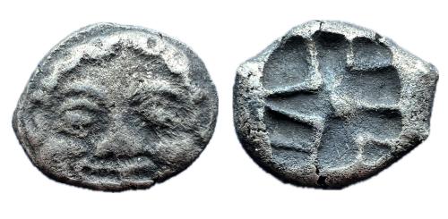 10   -  Mysia. Parion. Dracma. 550-520 d.C. (Traité-II 1, 651, pl. XVI, 22)