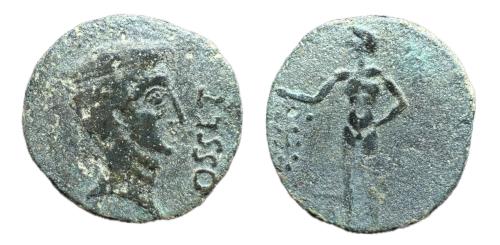 112 - Osset. As. 120-20 a.C. San Juan de Aznalfarache (Sevilla). (Abh-1949). (Acip-2470).