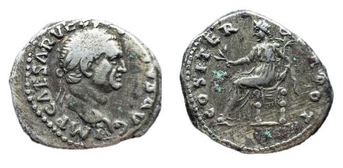 139   -  Vespasiano. Denario. 70 d.C. Roma.